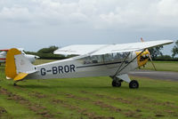 G-BROR @ EGBR - The Real Aeroplane Club's Summer Madness Fly-In, Breighton - by Chris Hall