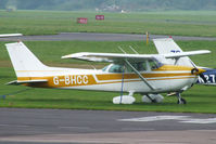 G-BHCC @ EGBJ - privately owned - by Chris Hall