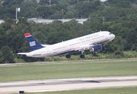 N128UW @ TPA - US Airways A320 - by Florida Metal