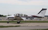 N6748Y @ KOSH - Beech B55 - by Mark Pasqualino