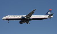 N196UW @ TPA - US Airways A321 - by Florida Metal