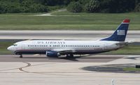 N457UW @ TPA - US Airways 737-400 - by Florida Metal