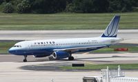 N489UA @ TPA - United A320 - by Florida Metal