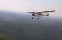 N2782C - Over Monongahela National Forest - by James Jinnette