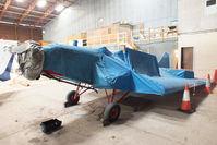 G-AFGD @ EGBS - kept well under wraps - by Chris Hall