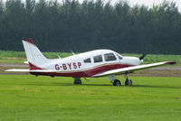 G-BYSP @ EGBS - at Shobdon Airfield, Herefordshire - by Chris Hall