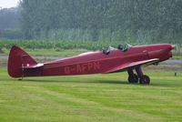 G-AFPN @ EGBS - at Shobdon Airfield, Herefordshire - by Chris Hall