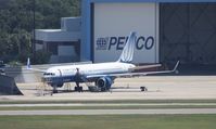 N502UA @ TPA - United 757 - by Florida Metal