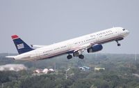 N539UW @ TPA - US Airways A321 - by Florida Metal