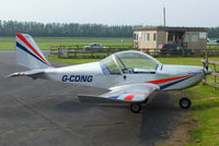 G-CDNG @ EGBS - at Shobdon Airfield, Herefordshire - by Chris Hall