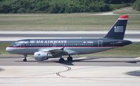 N766US @ TPA - US Airways A319 - by Florida Metal