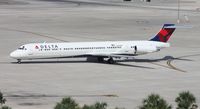 N948DL @ TPA - Delta MD-88 - by Florida Metal