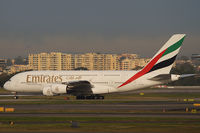 A6-EDB @ YSSY - Emirates Airbus A380 - by Thomas Ranner