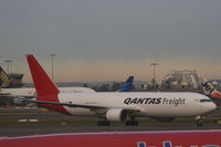 VH-EFR @ YSSY - Qantas Freight Boeing 767 - by Thomas Ranner