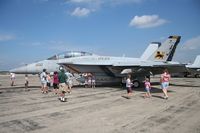 166663 @ YIP - F/A-18F Super Hornet - by Florida Metal