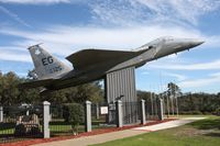 76-0076 - F-15 Eagle in park in Debary FL - by Florida Metal