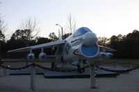 152647 - A-7 Corsair II in parking lot in High Springs FL - by Florida Metal
