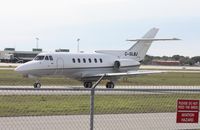 C-GLBJ @ SRQ - Hawker 700 - by Florida Metal