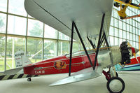 N7550 @ BFI - Stearman C-3B, c/n: 53032/1820 in Seattle Museum of Flight - by Terry Fletcher