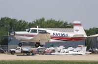 N6985V @ KOSH - Money M20F - by Mark Pasqualino