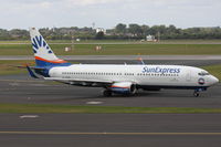 D-ASXE @ EDDL - SunExpress Germany, Boeing 737-8CX (WL), CN: 32365/1209 - by Air-Micha