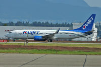 C-FXGG @ CYVR - Canjet's Boeing 737-81Q, c/n: 29051 - by Terry Fletcher