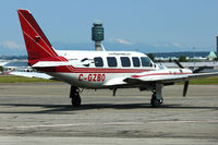 C-GZBO @ CYVR - Piper PA-31-350, c/n: 31-8252048 - by Terry Fletcher
