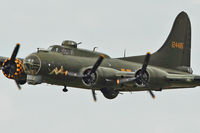 G-BEDF @ EGBK - 1944 Boeing B-17G, c/n: 44-85784 at 2012 Sywell Airshow - by Terry Fletcher
