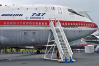 N7470 @ BFI - 1969 Boeing 747-121, c/n: 20235 at Seattle Museum of Flight - by Terry Fletcher