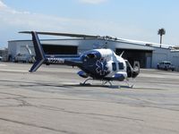 N222MN @ L67 - After completing walk around, entering the ship preparing to start up - by Helicopterfriend