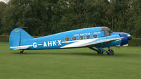 G-AHKX @ EGTH - 2. G-AHKX at Shuttleworth Pagent Air Display, Sept. 2012. - by Eric.Fishwick