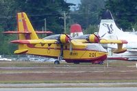 C-GFSK @ CYXX - 1986 Canadair CL215 1A10, c/n: 1085 - by Terry Fletcher