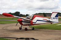 G-NIPR @ EGBR - Slingsby T-66 Nipper 3 at The Real Aeroplane Club's Wings & Wheels weekend, Breighton Airfield, September 2012. - by Malcolm Clarke