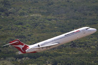 VH-NXL @ YBCS - QantasLink Boeing 717 - by Thomas Ranner
