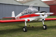 G-BVEH @ EGBR - Jodel D-112 at The Real Aeroplane Club's Wings & Wheels weekend, Breighton Airfield, September 2012. - by Malcolm Clarke