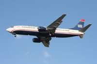 N404US @ TPA - US Airways 737-400 - by Florida Metal