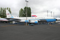 58-6970 @ BFI - 1958 Boeing VC-137A-BN, c/n: 17925 at Seattle Museum of Flight - by Terry Fletcher