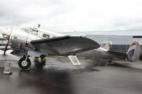 CF-CKT @ CYNJ - CF-CKT (RCAF2307), 1952 Beech 3NM, c/n: CA-190 at Langley BC Museum