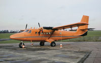 N753AF @ STN - DHC-6 Twin Otter 200 visiting Stansted in January 1978. - by Peter Nicholson