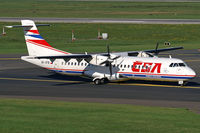 OK-XFB @ EDDL - CSA ( Czech Airlines ) OK-XFB in old c/s taxiing twds. Rwy23L at DUS. A/C nowadays in service with EuroLot as SP-EFI - by Thomas M. Spitzner