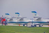 N980AG @ BKL - The three stooges parked at BKL during the 2012 Cleveland National Air Show - by Murat Tanyel
