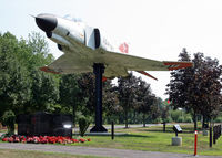 66-0286 - This Phantom is on display in the main section along the northern edge of Veterans Park, Hamilton, NJ. - by Daniel L. Berek