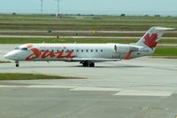 C-FSJU @ CYVR - 1995 Canadair CL-600-2B19 Regional Jet CRJ-100ER, c/n: 7060 - by Terry Fletcher