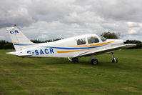 G-SACR @ EGBR - Piper PA-28-161 at The Real Aeroplane Company's Wings & Wheels weekend, Breighton Airfield, September 2012. - by Malcolm Clarke
