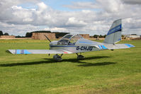 G-CHJG @ EGBR - Cosmik EV-97 TeamEurostar at The Real Aeroplane Club's Wings & Wheels weekend, Breighton Airfield, September 2012. - by Malcolm Clarke