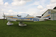 G-SACX @ X5FB - Aero AT-3 R100 at Fishburn Airfield, UK in August 2012. - by Malcolm Clarke