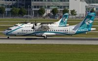 I-ADCB @ EDDM - decelerating after touchdown - by Friedrich Becker