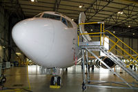 D-AEFL @ EDDR - D-AEFL inside of Contact Air maintenance facilities - by Thomas M. Spitzner