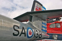 18138 @ CYNJ - Tail of Avro Canada CF-100 Canuck Mk.3D, c/n: 038