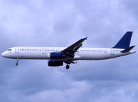 SU-GBT @ LFBO - Landing rwy 32L with blue tail and no titles... - by Shunn311